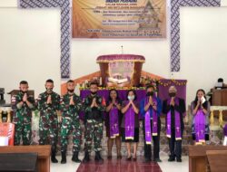 TNI Laksanakan  Temu Ramah Ke Gereja Bethlehm Papua