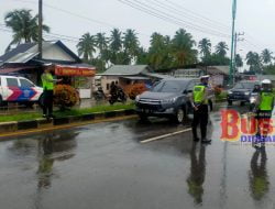 Antisipasi Banjir dan Longsor, Personel Lalu Lintas Siaga