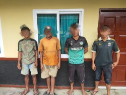 Kawanan Pencuri Besi Pabrik Kelapa Sawit di Simeulue berhasil dibekuk Polisi