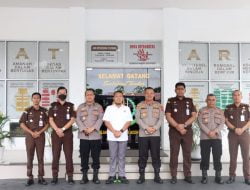 Kapolres Aceh Barat Silaturahmi ke Kantor Kejaksaan Negeri Aceh Barat.