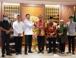 Jaksa Aagung Repoblik Indonesia Memenerima Audensi Dari Komisi Pemilihan Umum (KPU) 