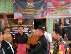 Dewan Pimpinan Wilayah Lampung (DPW BAIN HAM RI) menyerahkan Surat Keputusan (SK)