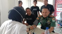 Sambut Hut RI ke 77, Wartawan Gelar Aksi Donor Darah Bersama UDD PMI Aceh Utara