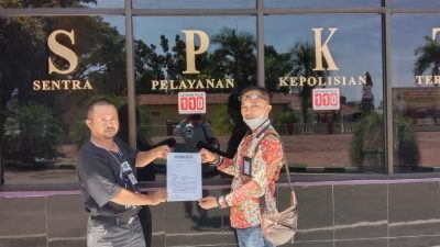 Salah Satu PJ Kades Fowa Di Laporkan Kuasa Hukum Media DelikNews.id Ke Mapolres Nias Sumut.