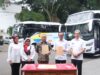 Pemkot Bogor Terima Dua Unit Bus CSR PT Gunung Suwarna Abadi