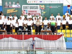 Jaring Bibit Atlet Renang, Pangdam I/BB Buka Bukit Barisan Swimming Championship 2022