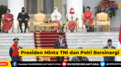 Presiden Minta TNI dan Polri Bersinergi