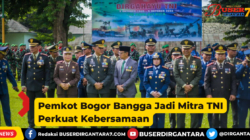 Ikut Upacara HUT TNI, Pemkot Bogor Bangga Jadi Mitra TNI Perkuat Kebersamaan