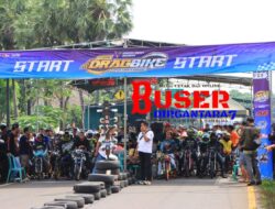 Amankan Event Drag bike Tuban Championship 2023, Polres Tuban Turunkan Ratusan Personel